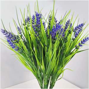 Fleurs artificielles <span class=keywords><strong>pas</strong></span> chères, grandes plantes de lavande, décorations tropicales, panneaux de plafond, bouquets de fleurs artificielles - Product Image 1