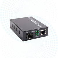 10/100/1000M RJ45 端口 SFP 光纤千兆以太网光纤媒体转换器 Inficomo RD-GS5601-SFP CE 认证