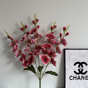 <span class=keywords><strong>Flores</strong></span> Artificiales de Alta Calidad, Impresas en 3D, Lirio Espada de 5 Ramas, Simulación de Ramo Largo Individual para Decoración del Hogar, Bodas <span class=keywords><strong>y</strong></span> Fiestas - Product Image 3