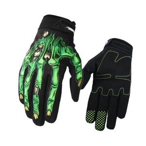 Guantes de Motociclismo y Ciclismo, Guantes Largos para Exteriores, Otoño Invierno, Diseño de Garra Fantasma, Protección Completa contra el Viento y el Frío, Tejidos - Product Image 5