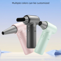 Souffleur d'air Mini requin violent, ventilateur portable à main, dépoussiéreur à air comprimé pour voiture, souffleur sans fil pour extérieur
