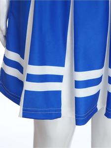 Disfraz de Animadora para Niñas de 3 a 10 Años, Conjunto de Top y Falda Plisada para Fiestas Escolares, Eventos Deportivos Escolares y Fiestas Temáticas - Product Image 4