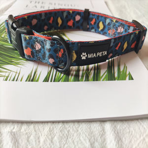 مجموعة أربطة مخصصة للكلاب قابلة للتعديل, مجموعة أربطة مخصصة للكلاب ذات ألوان الأزرق الغامق مخصصة لعام 2023Top - Product Image 4