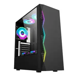 Ốp Máy Tính Chơi Game Matx XYZ-GCC-G46 Màu Đen Được Sử Dụng Rộng Rãi Thiết Kế Đặc Biệt