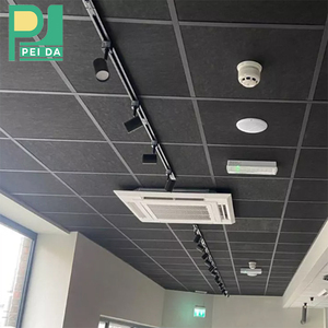 Plaque de plafond <span class=keywords><strong>en</strong></span> <span class=keywords><strong>laine</strong></span> minérale acoustique longue durée de <span class=keywords><strong>vie</strong></span>, faible entretien, pour centre commercial - Product Image 3