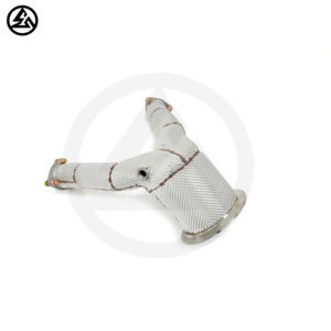 उच्च गुणवत्ता वाले csz ट्यूनिंग निकास प्रणाली ने ऑडी वर्ग 5 b9 3.0 उच्च प्रवाह उत्प्रेरक कनवर्टर डाउनपाइप निकास निकास - Product Image 4