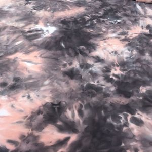 Tela de punto elástica para pantalones deportivos, doble cara, entrelazada, sensación desnuda, diamante, tinte de agua cepillado - Product Image 2