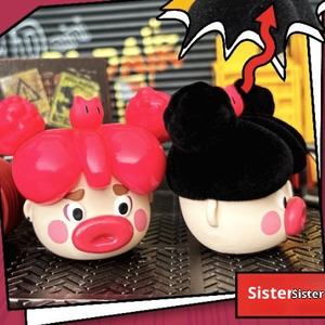 Stock GOOD Clockwork House Ugly Cute Family Hot Blooded College Grain Fourth Blind Box Trendy Handmade PVC Doll 1/12 Scale Movie - Product Image 4