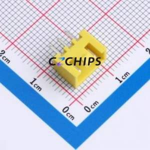 WAFER-HA2.54-3PZZ-H62 Wire-to-<b>Board</b> <b>Pin</b> Header Through hole Component (THT),P=2.54mm Connector 1x3P 2.5mm Through Hole XHB - Product Image 1