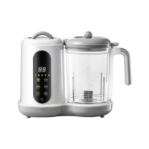 Robot culinaire multifonction électrique en plastique pour bébé, mixeur automatique transfrontalier avec fonctions de <span class=keywords><strong>cuisson</strong></span> vapeur et de minuterie - Product Image 1