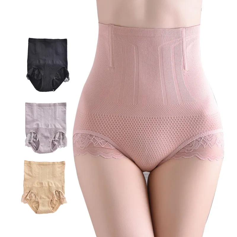 Custom women slimming long body shaper butt lifter underwear tummy control high waist panties