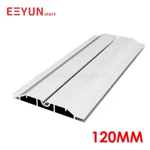 Exhibition Double Side 120mm Backlit SEG Frameless Lightbox Aluminum Profile For Advertising Exhibition Display Stand