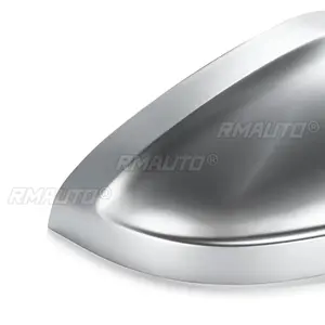Coques de protection pour rétroviseurs latéraux de voiture, finition argent mat chromé, pour Audi A4 B9 S4 A5 S5 RS5 2016-2022 - Product Image 6
