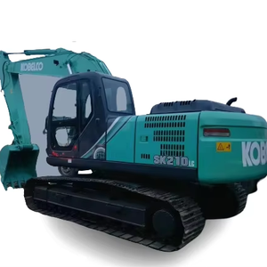 Excavadora de oruga mediana Kobelco 210LC usada de alto rendimiento precio competitivo caja de cambios hidráulica Kawasaki motor Komatsu - Product Image 1