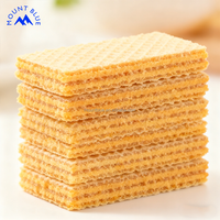 Biscuits de luxe au jaune d'œuf salé, couches croustillantes, saveur riche, biscuits attrayants pour les collations quotidiennes, cadeaux, biscuits fourrés