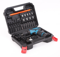 Kit d'outils professionnel pratique pour la maison 12V électricien sans fil pilote perceuse outil de base Set9