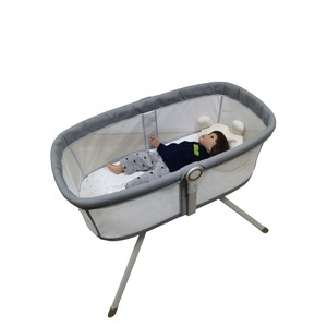 Lettino da viaggio portatile <span class=keywords><strong>per</strong></span> cameretta nuovo nato set moderno letto altalenante <span class=keywords><strong>per</strong></span> bambini culla culla <span class=keywords><strong>per</strong></span> bambini con rete facile pieghevole - Product Image 6