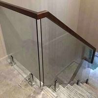 Articulées d'escalier fixes en verre, en acier inoxydable, 304 316 2205, personnalisés, pince de pont, balustrade, de balcon, de piscine, joints de verre