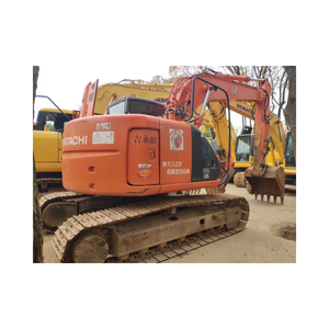 Excavatrice d'occasion Hitachi ZX135US d'origine japonaise, 13,5 tonnes, excavatrice hydraulique sur chenilles d'occasion, ZX120 ZX200-3G ZX350-3G, haute qualité - Product Image 1