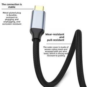 <span class=keywords><strong>Cable</strong></span> Adaptador USB C a HDMI 4K 60Hz con Trenzado Reforzado para Video y Audio, Compatible con Macbook Pro, <span class=keywords><strong>Samsung</strong></span> y Google - Product Image 6