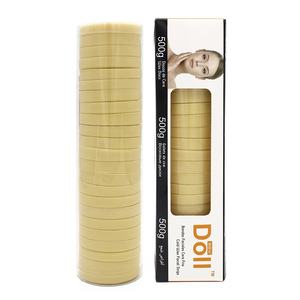 Colore crema senza striscia 500g <span class=keywords><strong>cera</strong></span> a film caldo salone di bellezza depilazione <span class=keywords><strong>cera</strong></span> dura <span class=keywords><strong>depilatoria</strong></span> per ceratura del corpo - Product Image 2