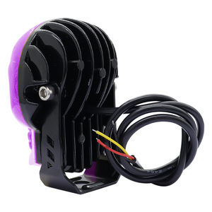 Faro LED de aluminio impermeable IP67 para motocicleta, coche y ATV - Modelo MO72 con 2 lentes, posición delantera, 1 año de garantía. - Product Image 6