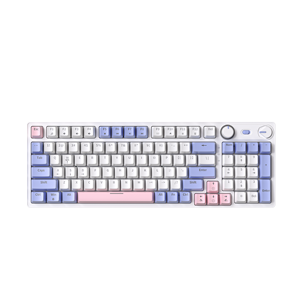 Custom Two-Color Injection ABS Keycap 98 Keys Hot Swap RGB Backlit N-Keys Rollover Wireless Gaming Mechanical <b>Tablet</b> 98 Keys Mec - Product Image 1