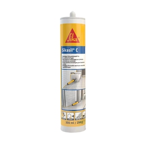 Scellant en <span class=keywords><strong>silicone</strong></span> imperméable anti-moisissure pour cuisine et salle de bain <span class=keywords><strong>Sika</strong></span> C, colle neutre, respectueux de l'environnement, non - Product Image 1