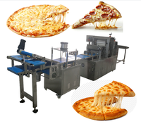 Machine à fabriquer des bases de pizza commerciales |   Ligne de production de diviseuses-rondeuses de pâte