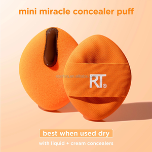 Véritable Technique 0132 Compact Poudre Coton Satin Trio <span class=keywords><strong>Mini</strong></span> Miracle Correcteur Doigt Bébé Maquillage Cosmétique Puffs Pour Cosmétique - Product Image 5