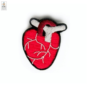 Fashion Creative Bullion Wire Handmade Embroidery <b>Large</b> Leaf Brooches Pins Bullion Silk Patch Custom Bird Shape Star 3D Wire - Product Image 2