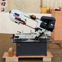 Petite machine à scier le métal BS712N, v, scie à bande métallique