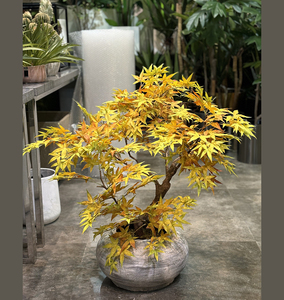 240Cm Nifloral Nhân Tạo Nhà Máy Lớn Cảnh Quan Bonsai Mùa Thu Lá Giả Cây Cho Trang Trí Trong Nhà - Product Image 1
