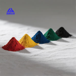 Pigmento de Óxido de Hierro, Óxido Férrico, Óxido de Hierro Sintético para Concreto, Cemento, Ladrillo, Pintura, Recubrimientos, Pedido Mínimo 1 kg - Product Image 1