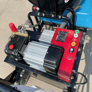 High Pressure Cleaner 100 Gal Water Tank 6 Hp Diesel Powered Adjustable Pressure Commercial Outdoor Cleaning Machine - Product Image 5