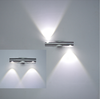 Applique murale LED moderne en aluminium à direction d'éclairage rotative pour chambre, salon, couloir, hôtel, porche, escalier