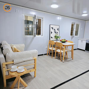 בית מכולה נייד מפלדה טרומית בגודל 20 רגל, ניתן להרחבה, 3 חדרים, למלון, למגורים, לבית, לקבינה - Product Image 2