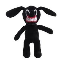 Tête de sirène jouets en peluche blanc noir Sirenhead peluche poupée horreur personnage chiffres Peluches mignon Anime chien cadeau de noël jouets