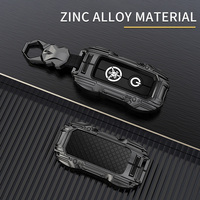 Nouvelle housse de clé de voiture en alliage de Zinc pour Yamaha Nmax 2021/2022 NVX NVX155 XMAX XMAX300 QBIX AEROX JAUNS 2018 2019 accessoires de voiture