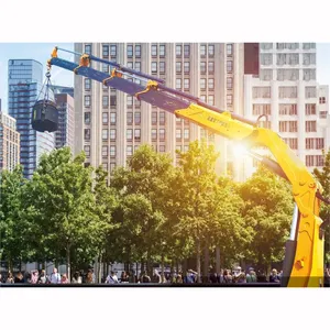 Gsqz200.4 sử dụng rộng rãi 10ton gấp cánh tay Knuckle xe tải gắn Boom Crane