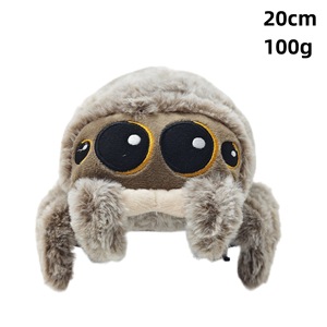 Peluche Popular de Araña <span class=keywords><strong>Lucas</strong></span> al por Mayor, Juguete de Peluche Suave de Araña Saltarina, Muñeco de Peluche Luca, Regalo de Cumpleaños Reconfortante - Product Image 5