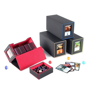 Scatola per Dadi in Cartone Magnetico a Scomparto Singolo con Separazione Verticale, Custodia per Carte Collezionabili Personalizzata a Cinque Strati - Product Image 5