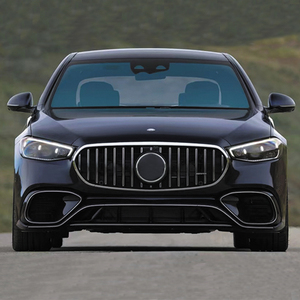 Kit carrosserie pour BENZ X253 C253 <span class=keywords><strong>GLC</strong></span> Normal 2020-<span class=keywords><strong>2022</strong></span>, style GLC63 AMG, diffuseur avant et arrière, accessoires pour pare-chocs - Product Image 4