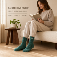 Chaussettes en peluche chaudes à motif personnalisé, chaussettes confortables pour la chambre, le salon, les voyages et les cadeaux de vacances