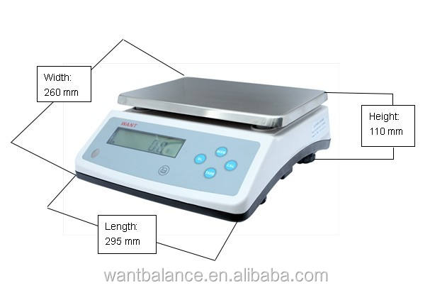 WT-X Lab Electronic Analytical Balance Scale 0.1g Accuracy, 10kg-30kg ...