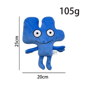 Numero Lore giocattoli di peluche cartone animato bambola Kawaii 26 lettere inglesi farcite Tos bambini illuminazione Montessori peluche giocattoli educativi - Product Image 5