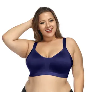 G cup fat women seamless plus size bra double strap with set sexy push up wire sheer cups minimizer and support bra big cupxxx