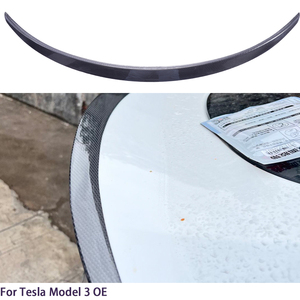 Aileron arrière en fibre de carbone de style OE pour Model 3 2017-2023 - Product Image 2