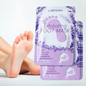 Masque chaussettes exfoliant hydratant pour les pieds, idéal pour les spas de beauté - Offre Spéciale - Product Image 1