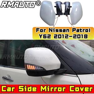 Kit de Carrocería para Nissan Patrol Y62 2012-2018, Cubierta Protectora para Retrovisores Laterales, Moldura para Retrovisores, Pieza de Modificación - Product Image 1